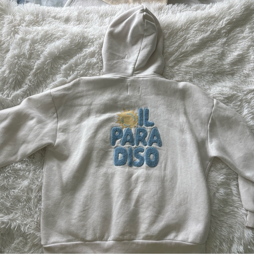 IL Paradiso White Hoodie